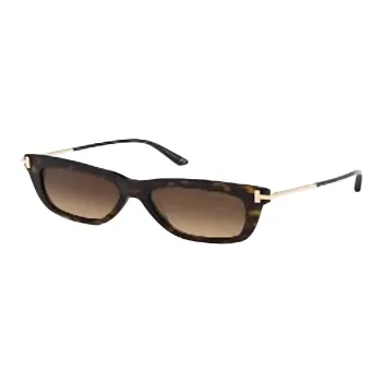 TOM FORD Rectangular Sunglasses Unisex Tortoiseshell