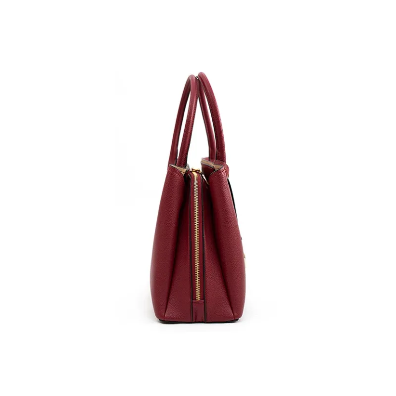 Vigno Synthetic Leather Shoulder Bag Crossbody Bag Handbags Regular Women's Red-2