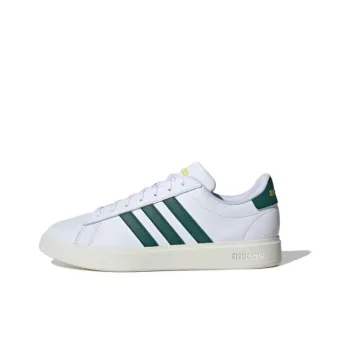 Adidas Grand Court Cloud White Collegiate Green Utility Yellow
