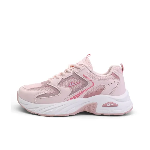 Warrior Mesh Casual Shoes Anti-Slip And Wear-Resistant Lightweight Low-Top Chunky Sneakers Women's