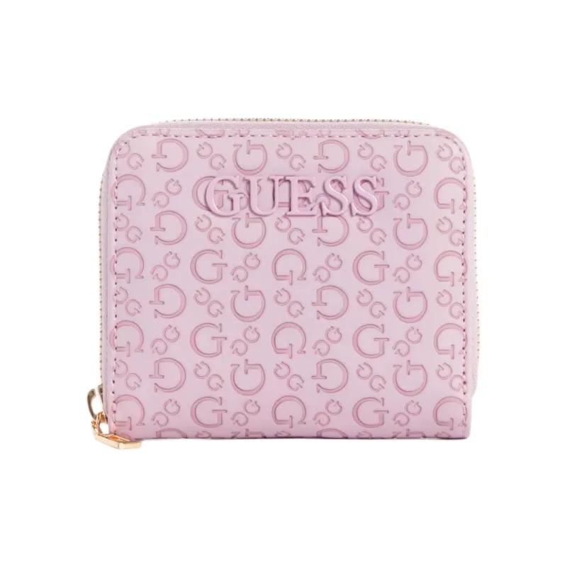 GUESS Faux Leather Wallet Women's Purple-0