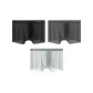 [Custom Cut]Black+Dark Gray+White Gray