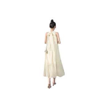 Cypress House Sleeveless Dress Women's Apricot