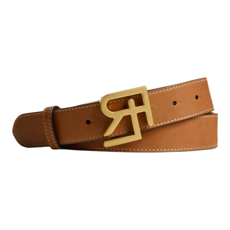 Ralph Lauren Purple Label Medium Suede Belt-1