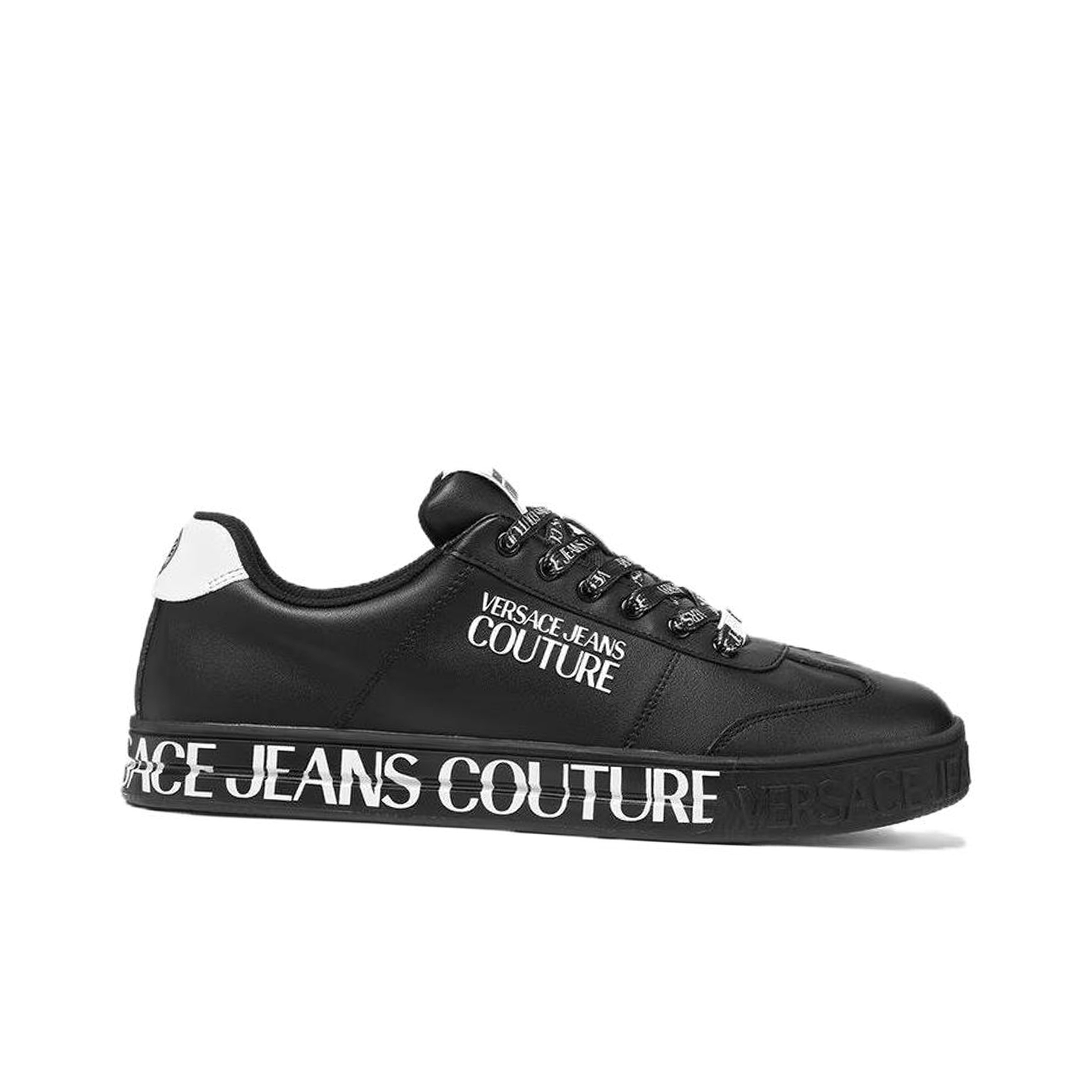 VERSACE JEANS Couture Logo-print Low-top Sneakers - POIZON