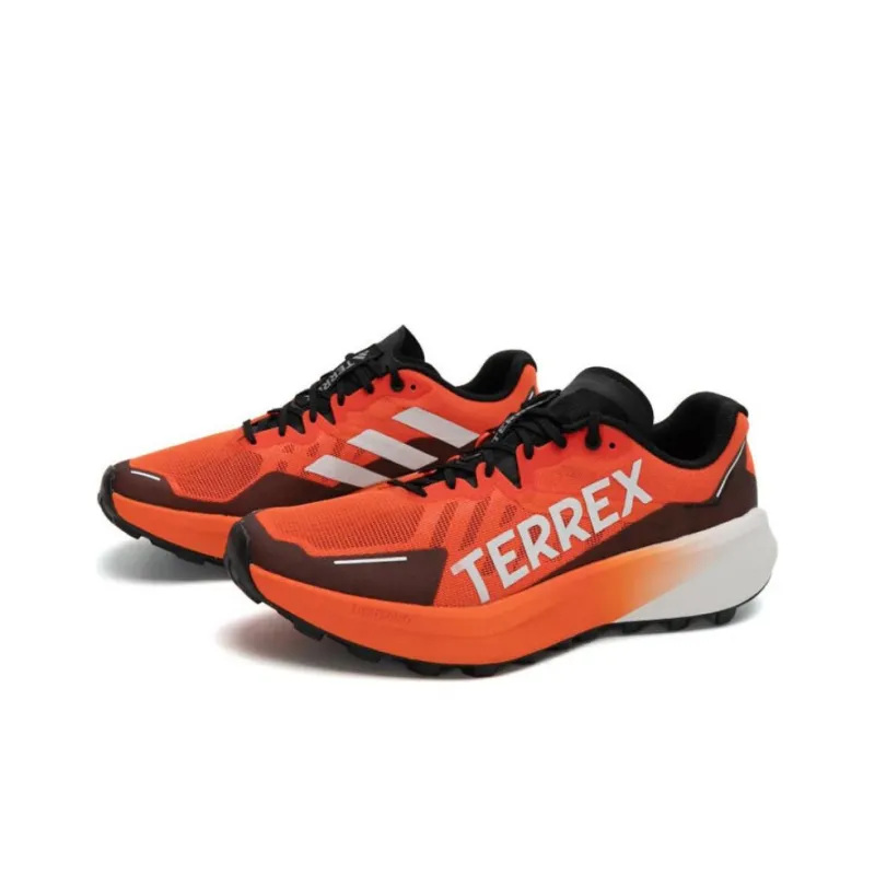 Adidas Terrex Agravic 3 Trail Semi Impact Orange Grey Core Black-2
