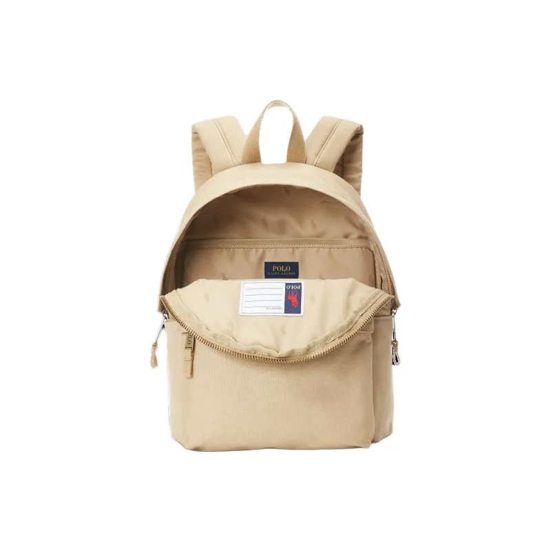 Polo Ralph Lauren Canvas Backpack Regular Kids' Beige Yellow-3