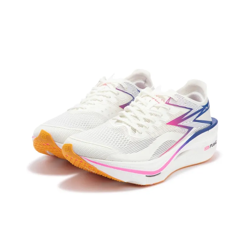 361° Fly Burn 3 Cushioning Anti-Slip Wear-Resistant Breathability Low-Top Running Shoes Unisex Fluorescent Blast Pink-2