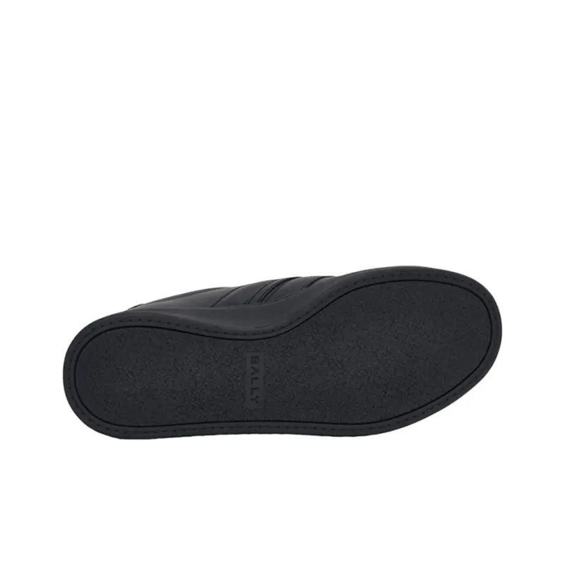 BALLY Tyger Low Top Skateboard Shoes Men's Black-5
