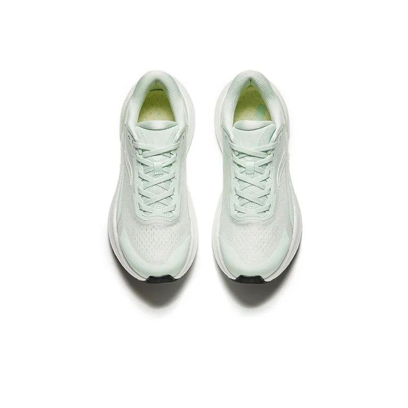 Anta Running Collection Durable Breathable Supportive Lightweight Low-Top Running Shoes Women's Light Dawn Green-2