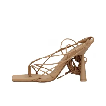 GIA BORGHINI Strap Sandals 11cm Women's Beige