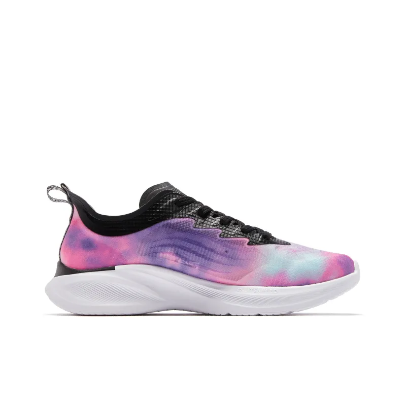 QIAODAN Light Speed 2.0 Cushioned Anti Slip And Wear Resistant Lightweight Low Top Running Shoes Men's Purple-1