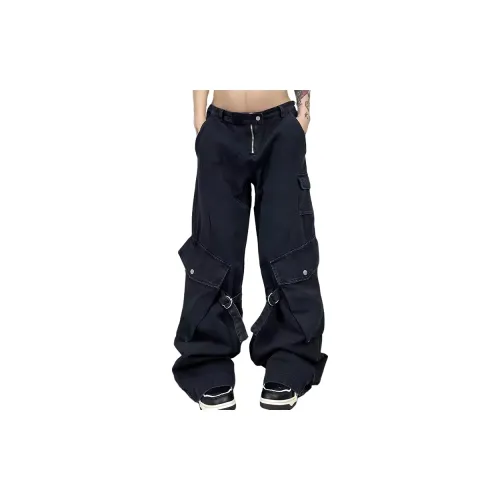 MIIRACER Jeans Unisex Black