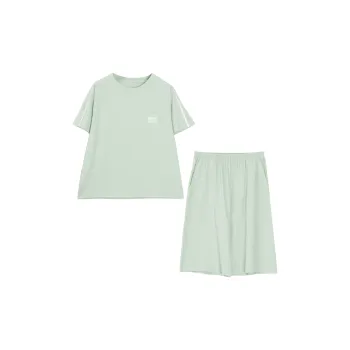 Red Beans At Home Pajama Set Women's