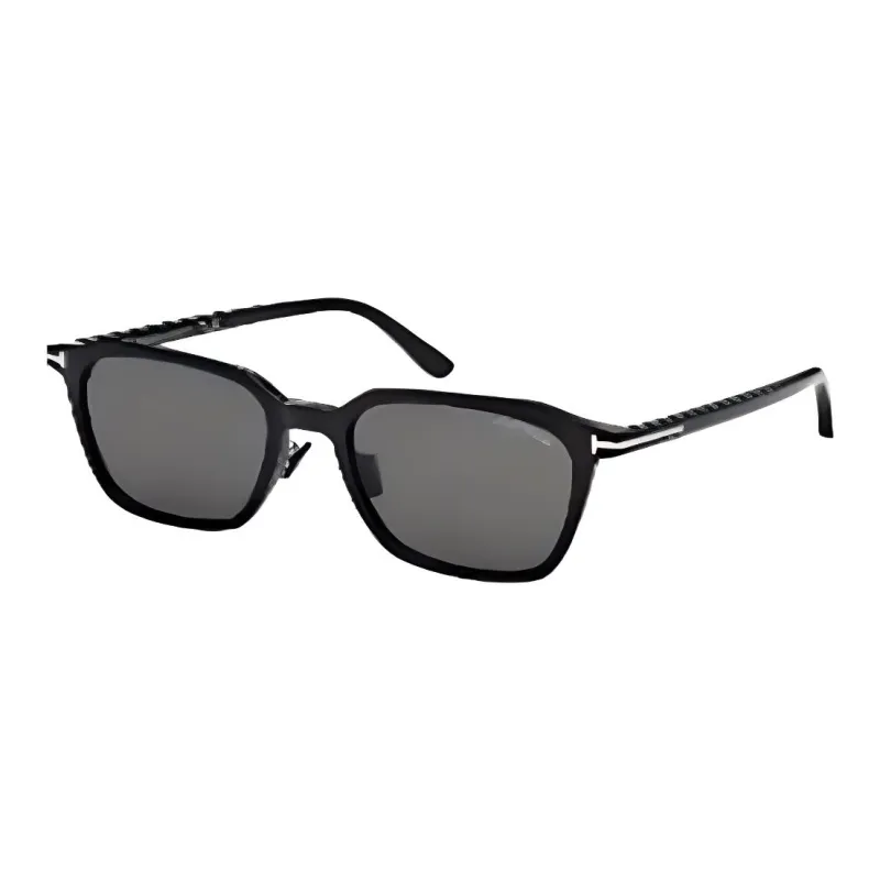 TOM FORD Rectangular Sunglasses Unisex Black-0