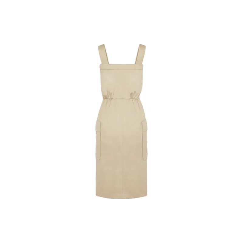 SAINT LAURENT Slip Dresses Women's Light Umber-1
