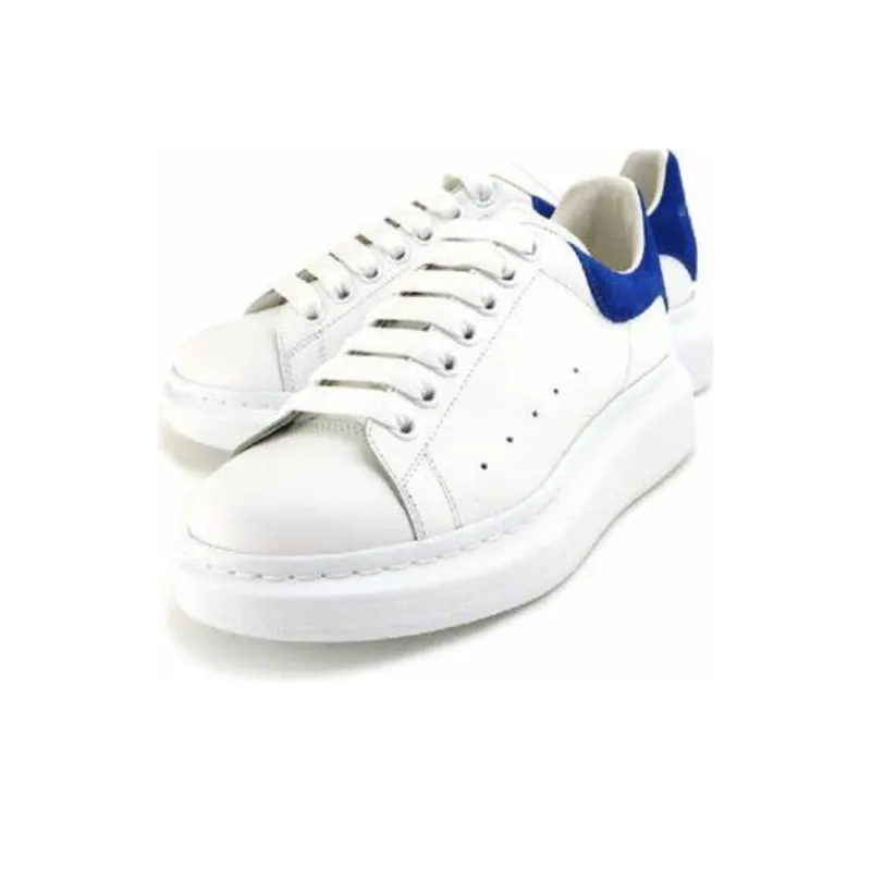 Alexander McQueen Oversized Sneaker Low-Top Casual Shoes Men's White Blue-2