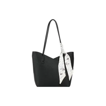 BETTERSAY PU Handbag Shoulder Bag Regular Women's Black/Pink/Cuban Sand/Windbreaker Color/Ecru