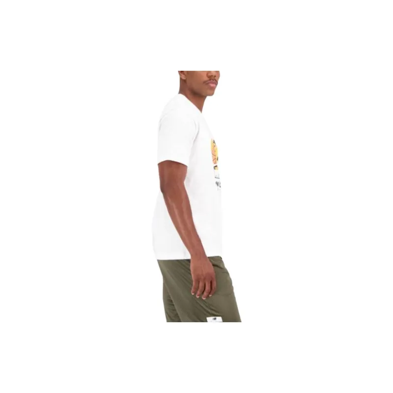 New Balance T Shirt Men's White-2