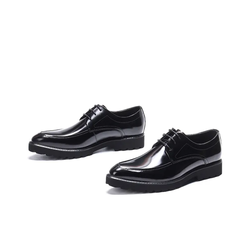 ASTON M.JAZZ Dress Shoes Men Low Top Black/Brown/Coffee-12