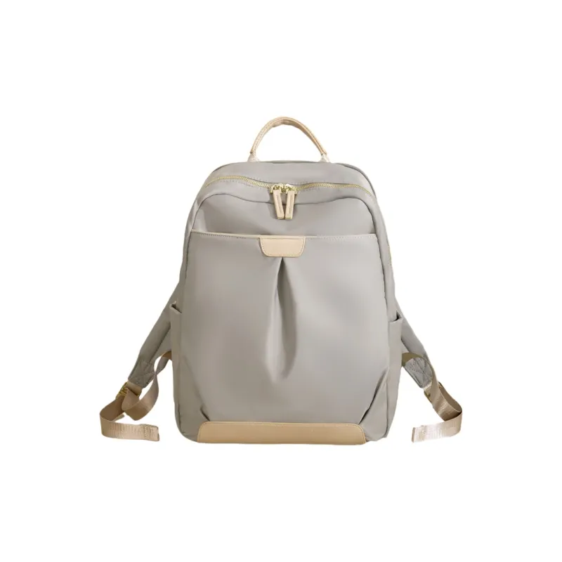 TGURU Oxford Backpack Regular Women's Black/Gray/Brown-1