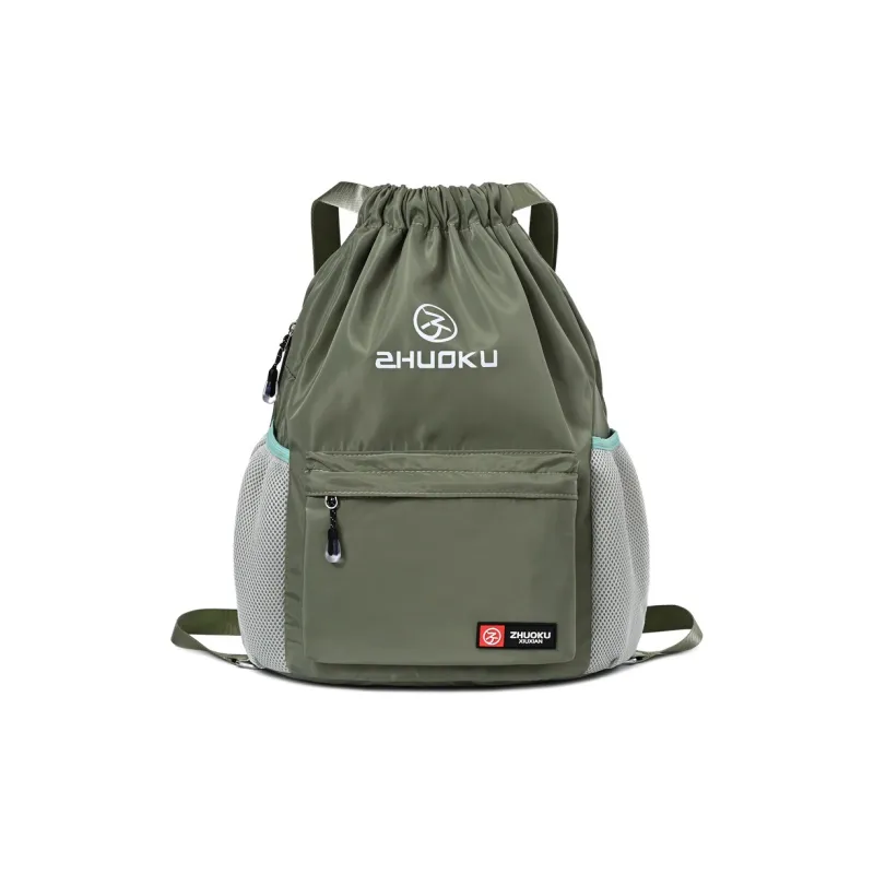 TINYAT Oxford Nylon Backpack Large Size Unisex Black/Gray/Khaki/Green-3