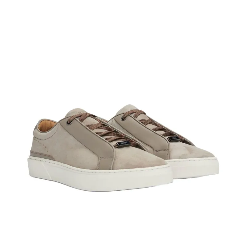 HUGO BOSS Low Top Skateboard Shoes Men's Gray-2