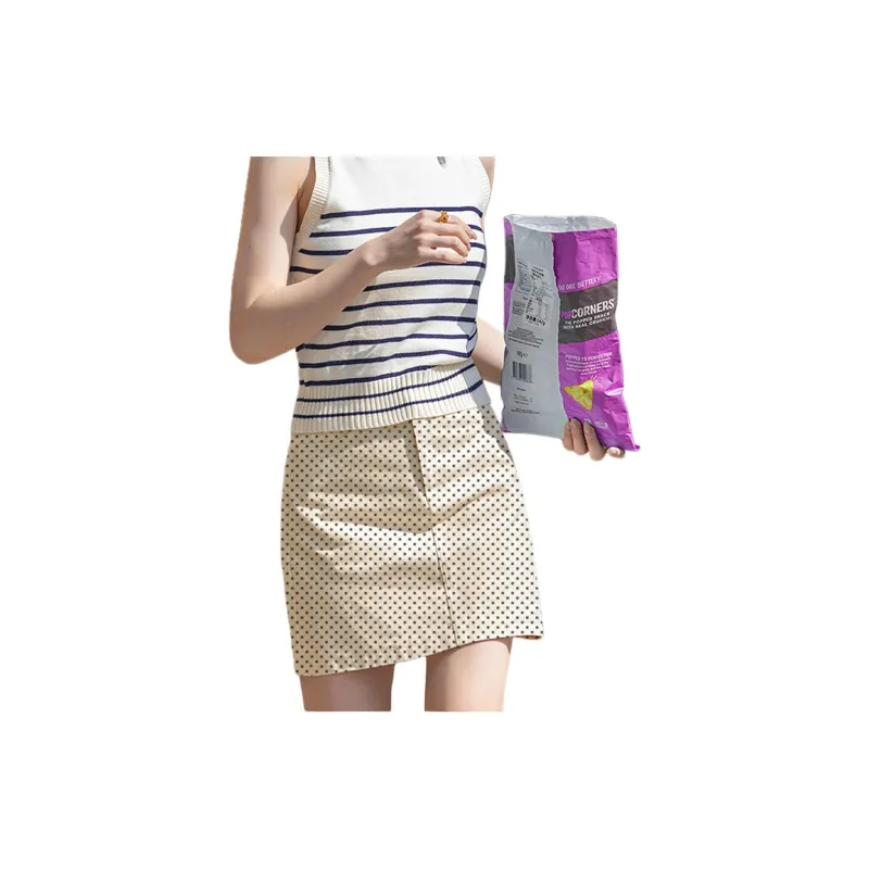 Weixi Denim Short Skirts Women's Apricot-1