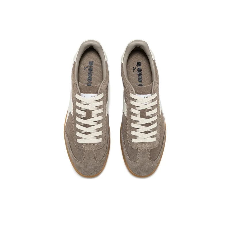 Diadora Coverage Wear Resistant Support Low Top Casual Skateboard Shoes Unisex Gray/White-3