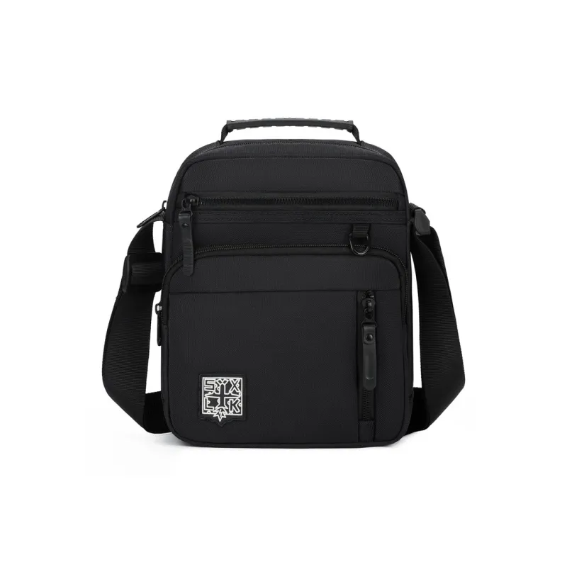 HAWA Oxford Handbag, Crossbody Bag Regular Men's Multicolor-4