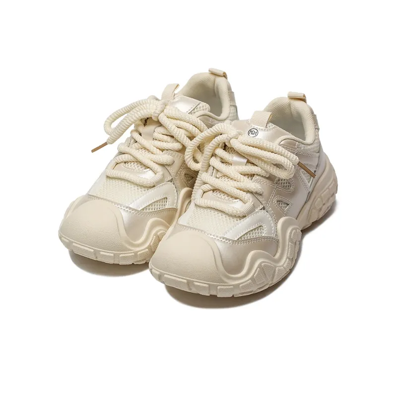 Zun'er Cushioning Anti-Slip And Wear-Resistant Low-Top Chunky Sneakers Women's-14