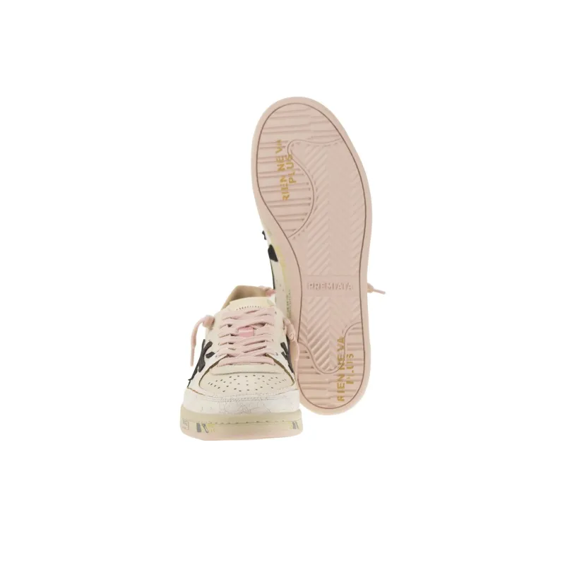 PREMIATA Low Top Skateboard Shoes Women's Beige-4