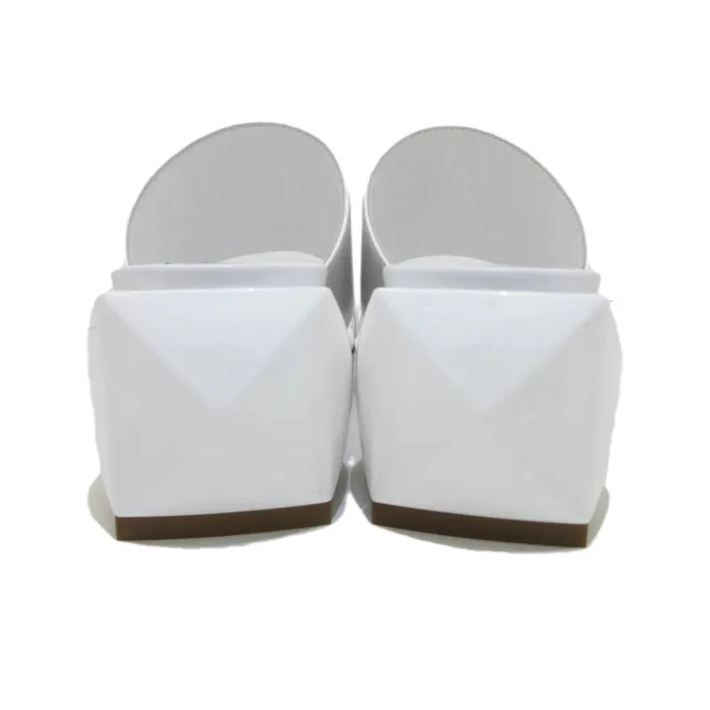 HERMES Cornelia Odor Resistant Slide Slippers Women's White-3