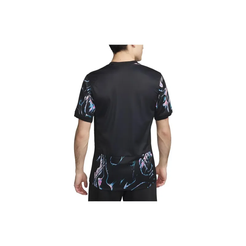 Nike South Korea 2024 Stadium Away Soccer Jerseys Men's Black-1