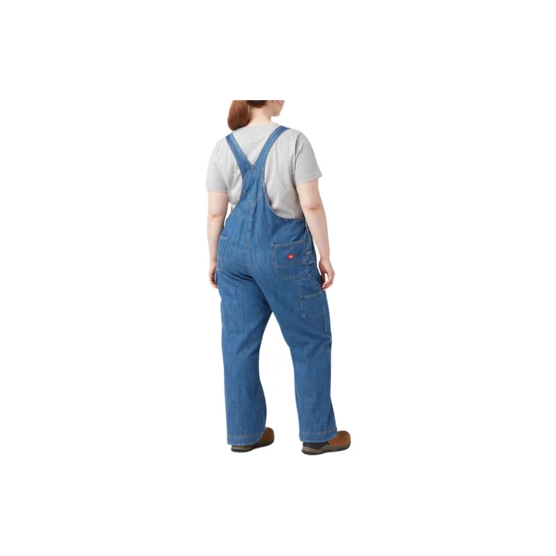 Dickies Overalls Women's Stone Wash Medium Blue-1