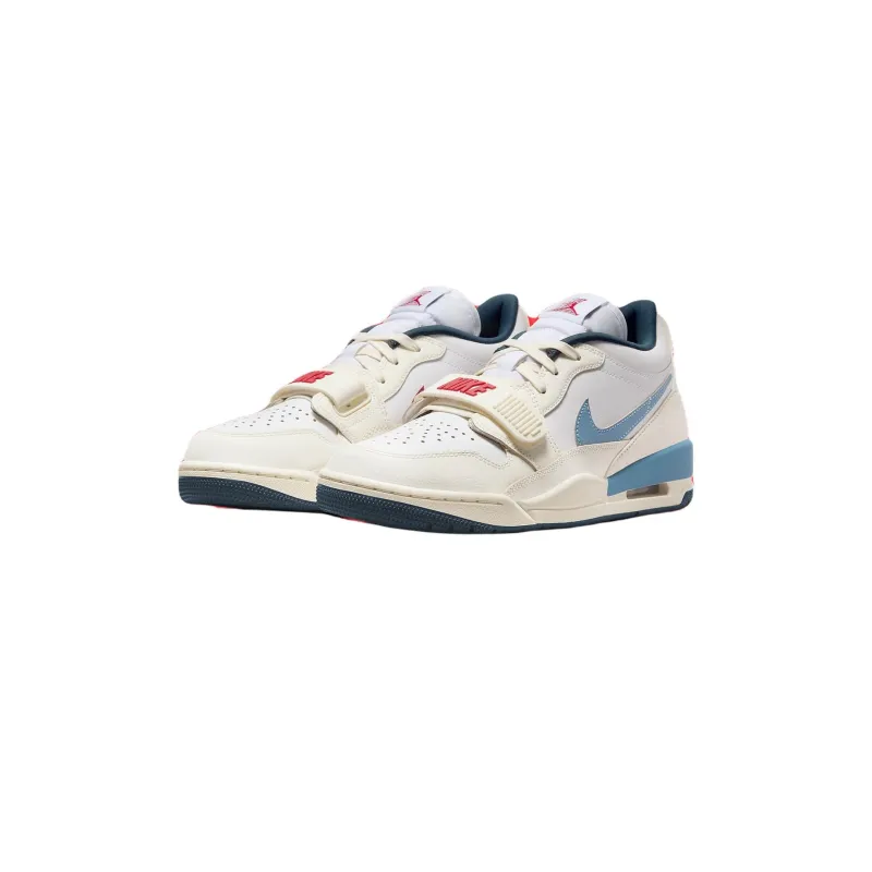 JORDAN Legacy 312 Low 'Pale Ivory Navy Red' Women's-2