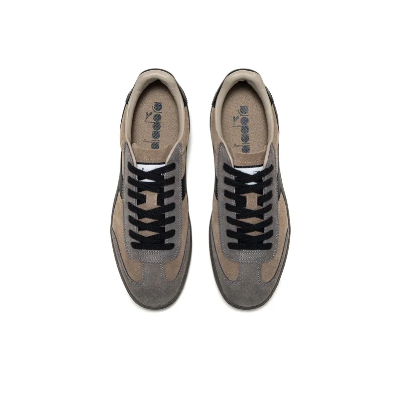 Diadora Coverage Wear Resistant Support Low Top Casual Skateboard Shoes Unisex Gray/Black-3
