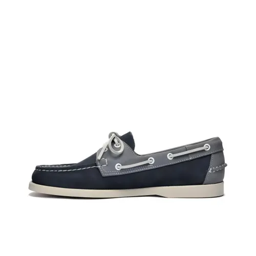 Sebago Boat Shoes Men Gray