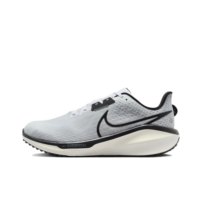 Nike Air Zoom Vomero 17 Slip Resistant, Abrasion Resistant, Breathable Low Top Casual Running Shoes Men's Gray Black-0
