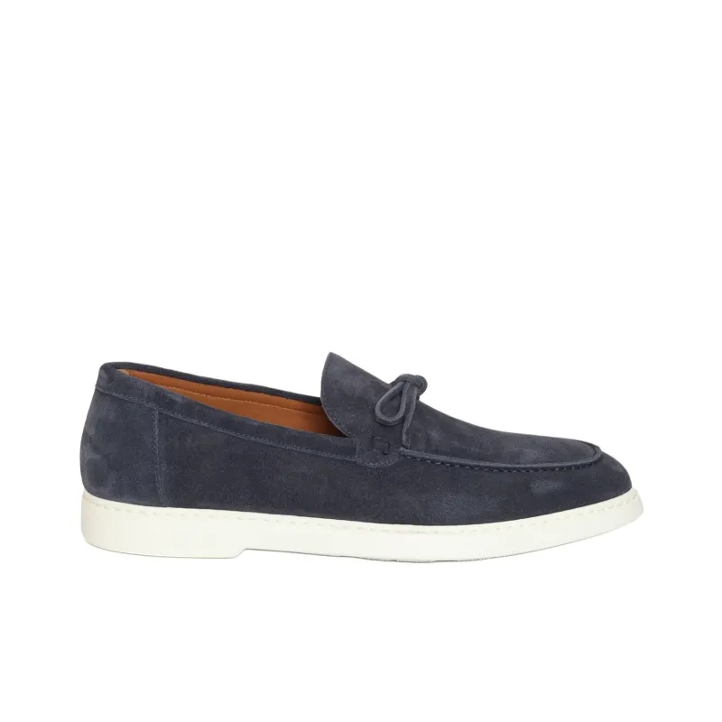 DOUCAL'S Lace up Suede Loafers-1