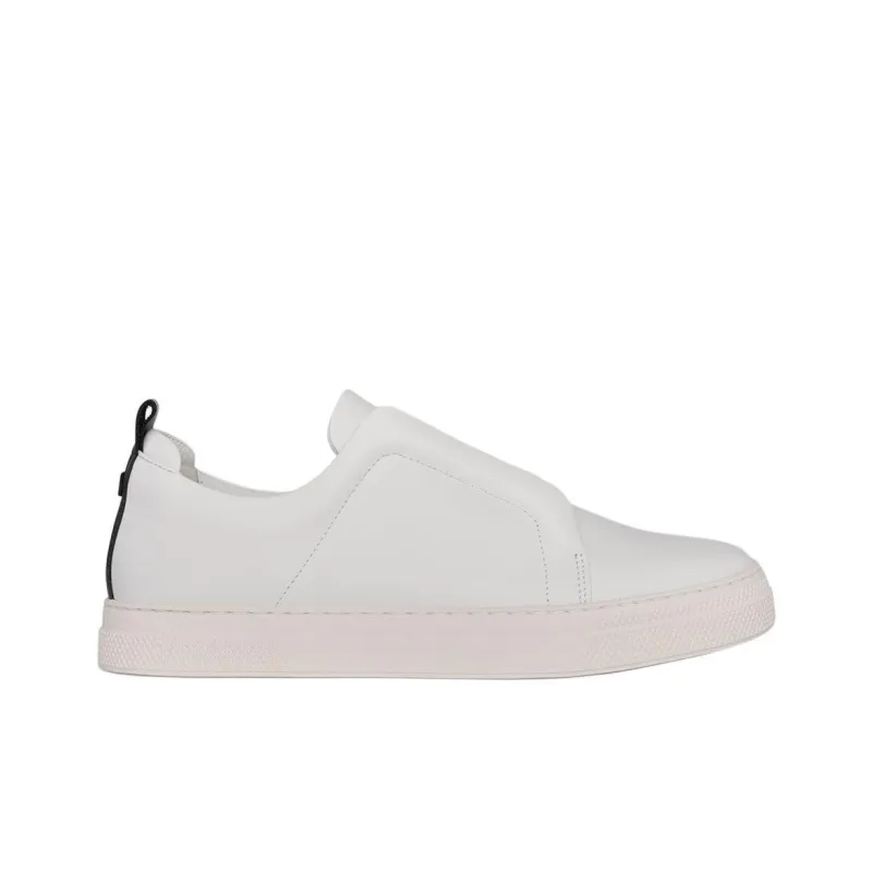 PIERRE HARDY Slider Low-Top Skateboard Shoes Men's White-1