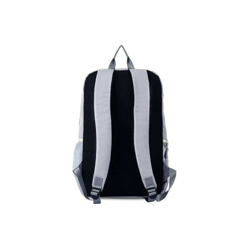 Reebok Fabric Computer Backpack Regular Unisex Light Gray/Navy Blue/Black/Light Pink/Ecru-2