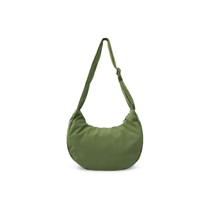 Reebok Fabric Crescent Moon Bag Shoulder Bag Medium Size Unisex Burgundy/Apricot/Matcha/Fuchsia/Black-16
