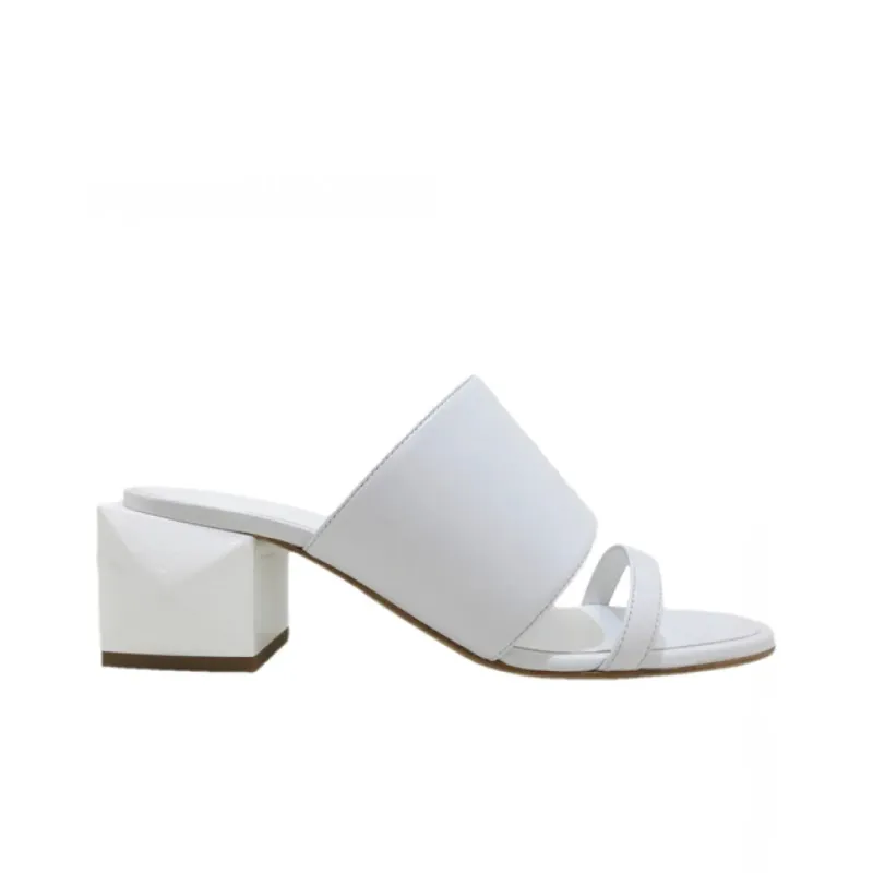 HERMES Cornelia Odor Resistant Slide Slippers Women's White-1