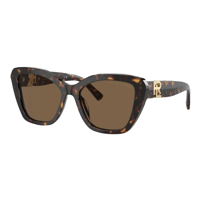 Ralph Lauren Collection Irregular Shape Sunglasses Unisex Tortoiseshell-0