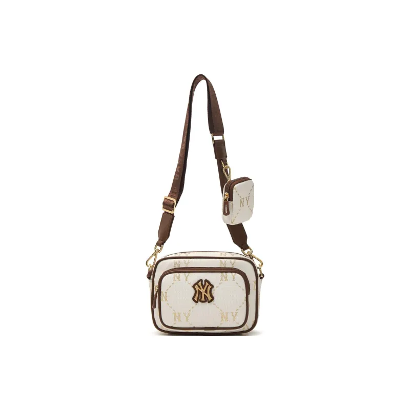 MLB Polyester With Nylon Crossbody Bag Regular Unisex White-1
