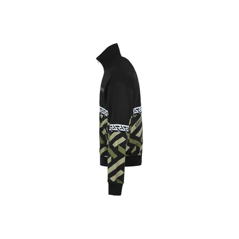 VERSACE Jackets Coats Men's Black-2