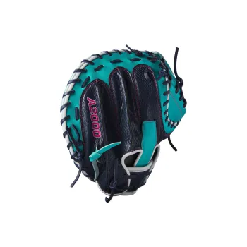 Wilson Baseball Gloves Catcher's Glove PU Polyurethane Unisex Black Green