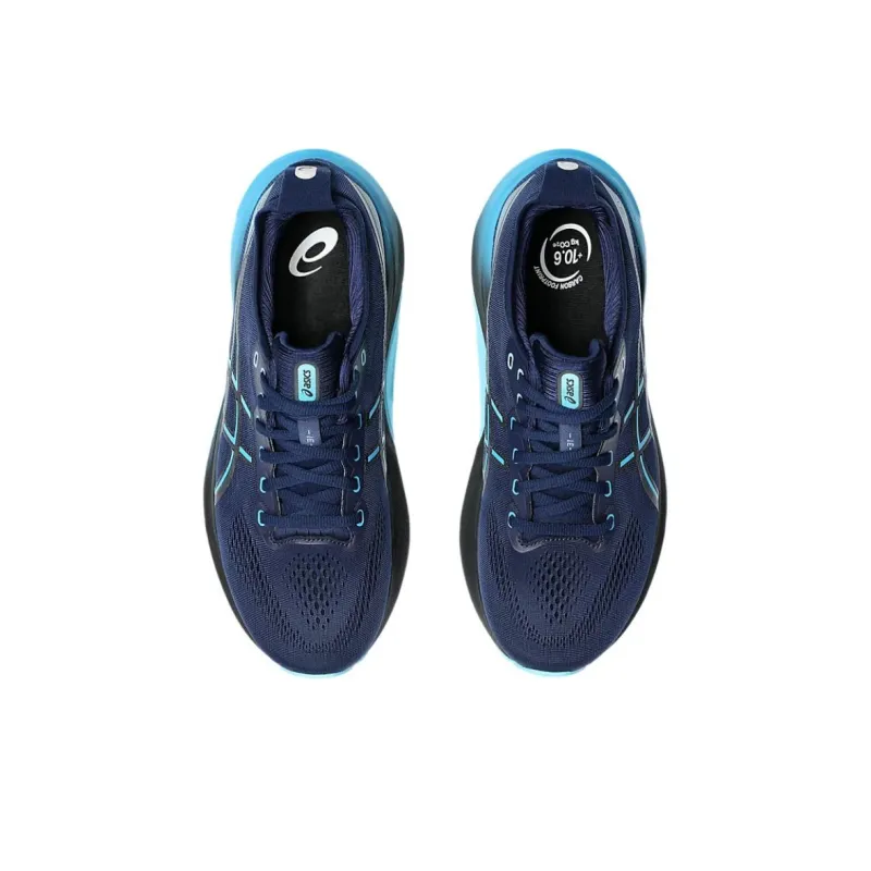 Asics Gel Kayano 31 Anti Slip Wear Resistant Low Top Running Shoes Men's Blue-2
