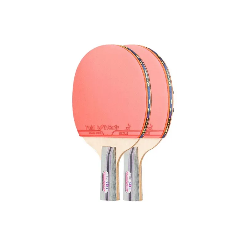 Butterfly Ping Pong Paddles Unisex All Wood Red-18
